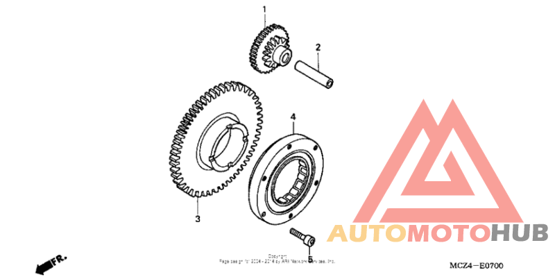 Муфта стартера