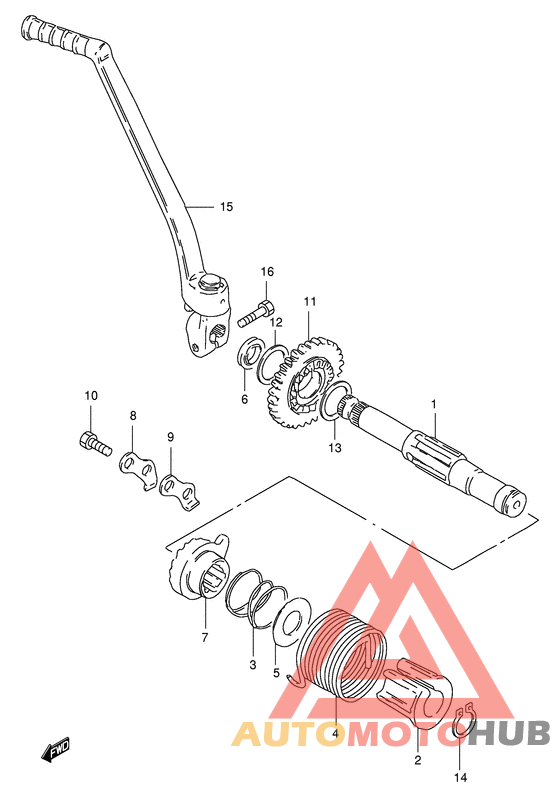 Ножной стартер