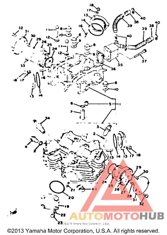 Cylinder head - cylinder head cover