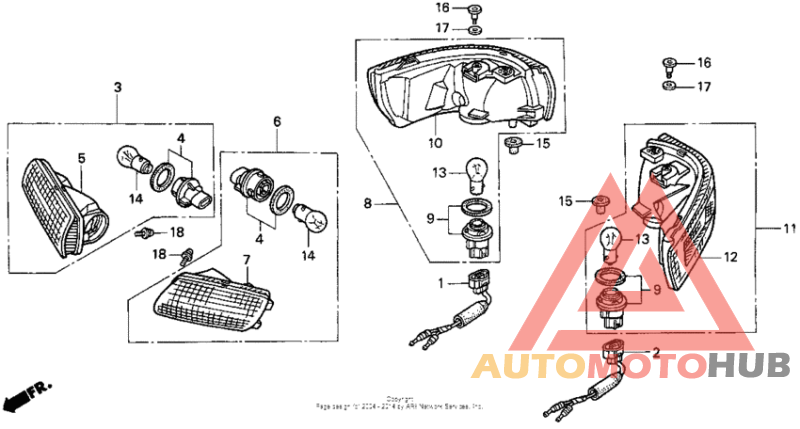Задний фонарь