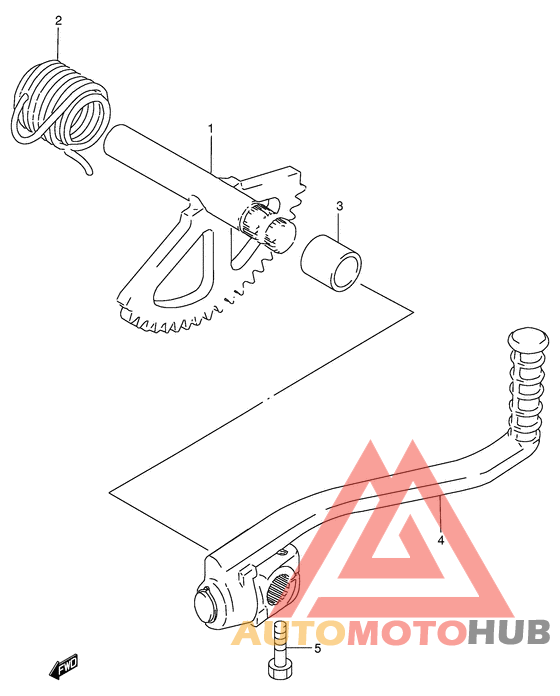 Ножной стартер