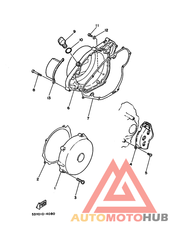 クランクケースカバー 1