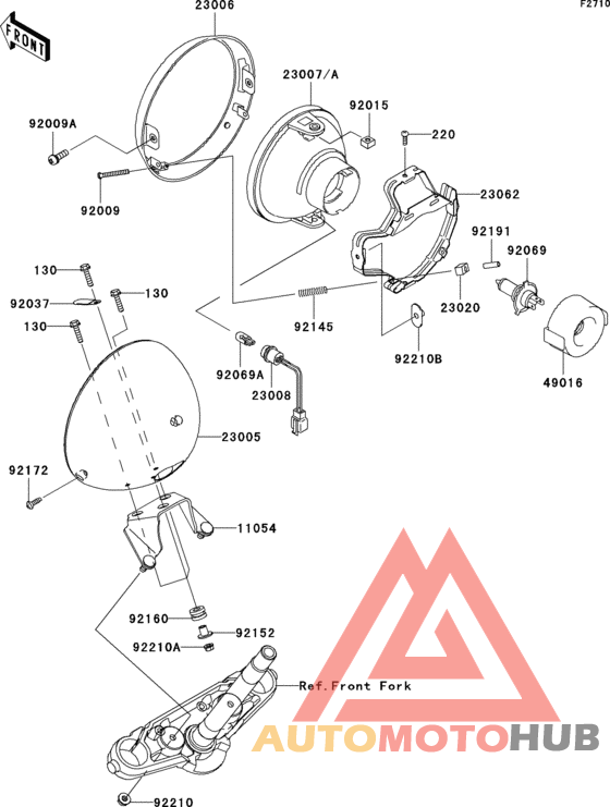 Headlight(s)(b6f-b8f)
