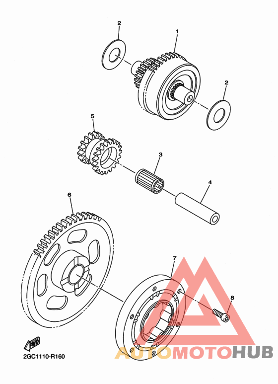 Муфта стартера