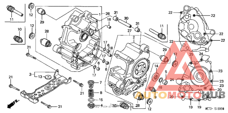 Картер двигателя