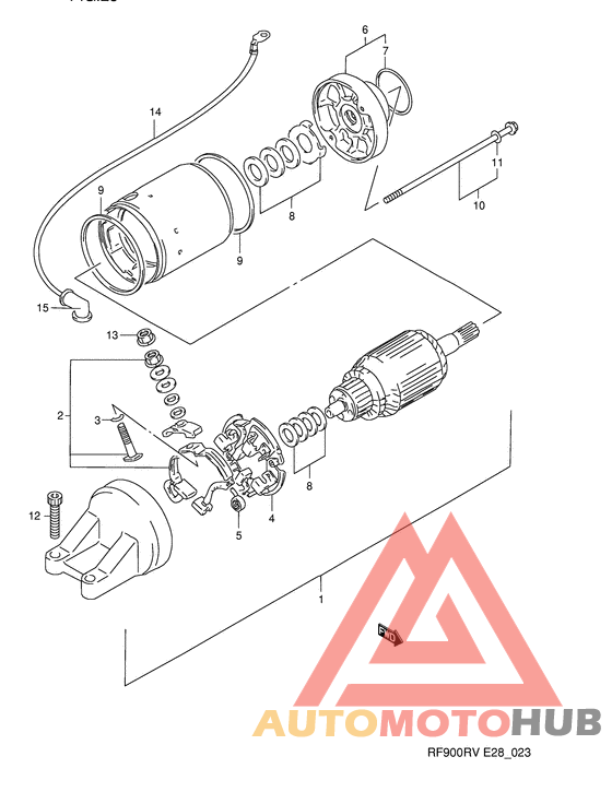 Стартерный мотор