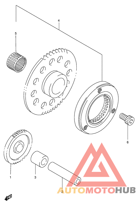 Муфта стартера