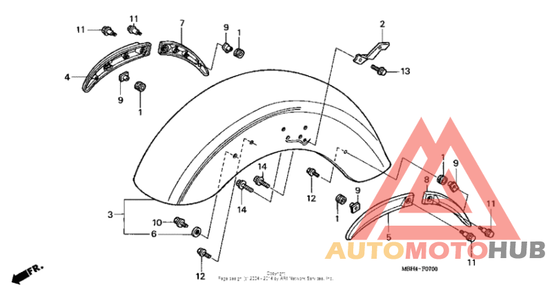 Переднее крыло