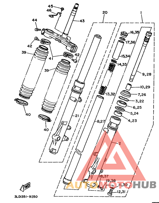 Передняя вилка