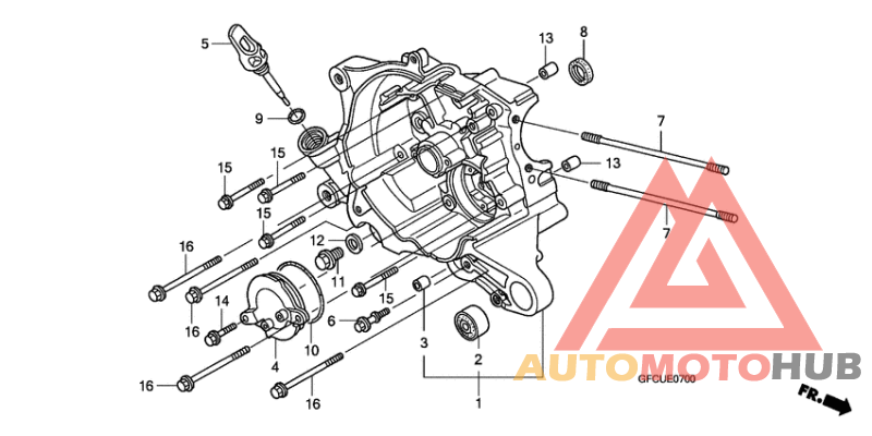 Картер правый