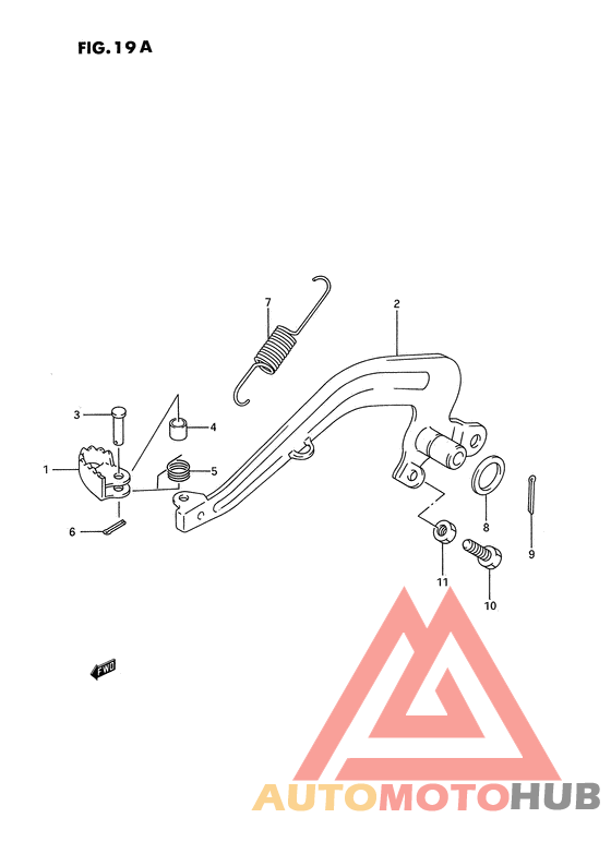 Передний суппорт