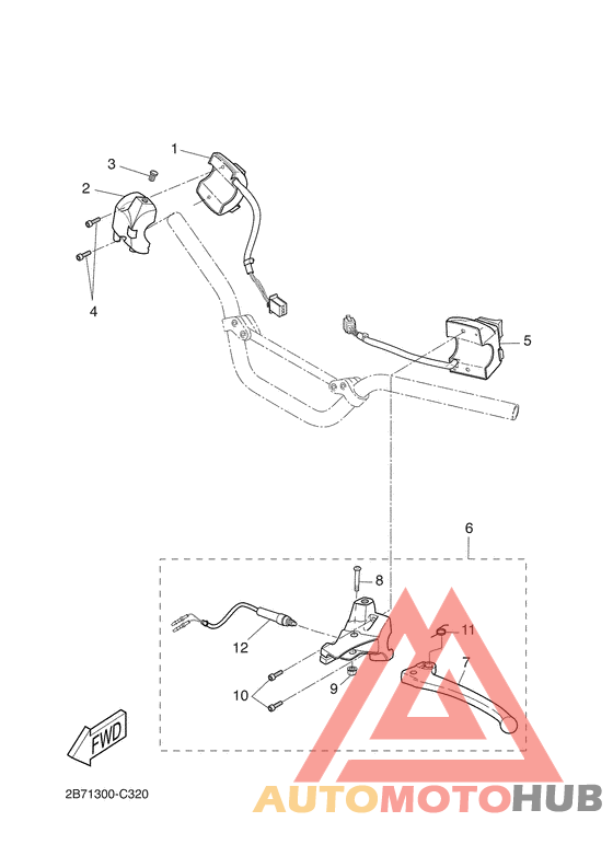 Handle switch & lever