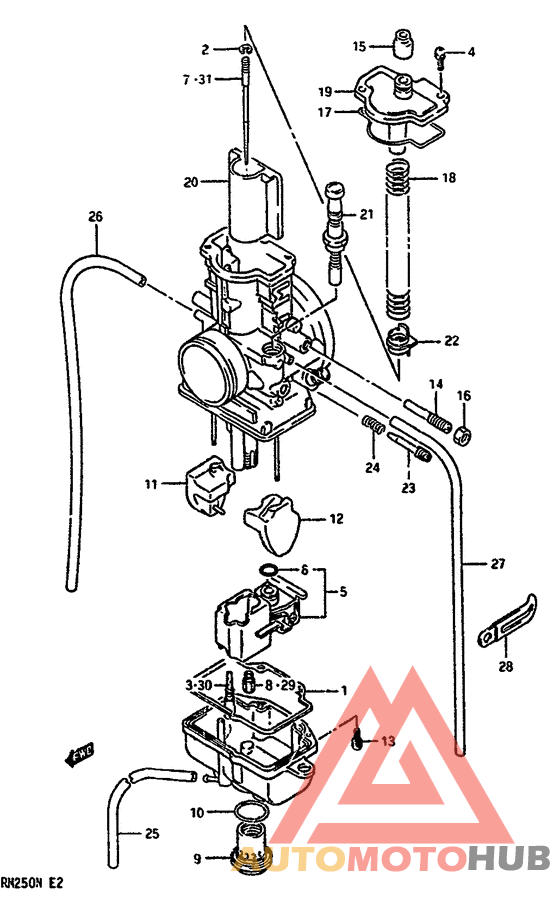 Carburetor assy