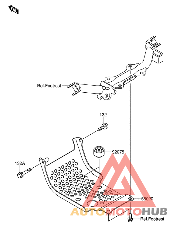 Engine low cover assy zincated