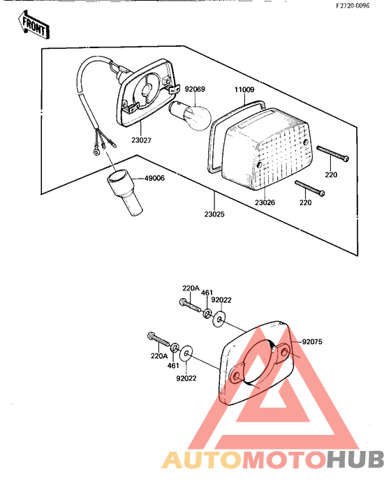 Taillight unit ass`y