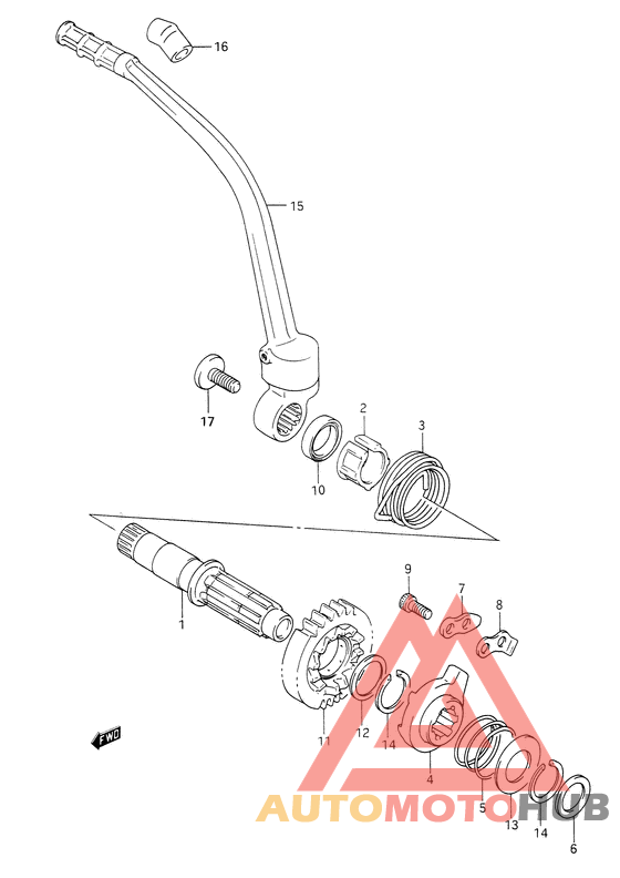Ножной стартер