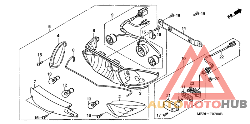 Задний фонарь