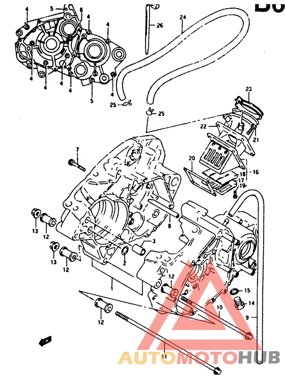 Картер двигателя
