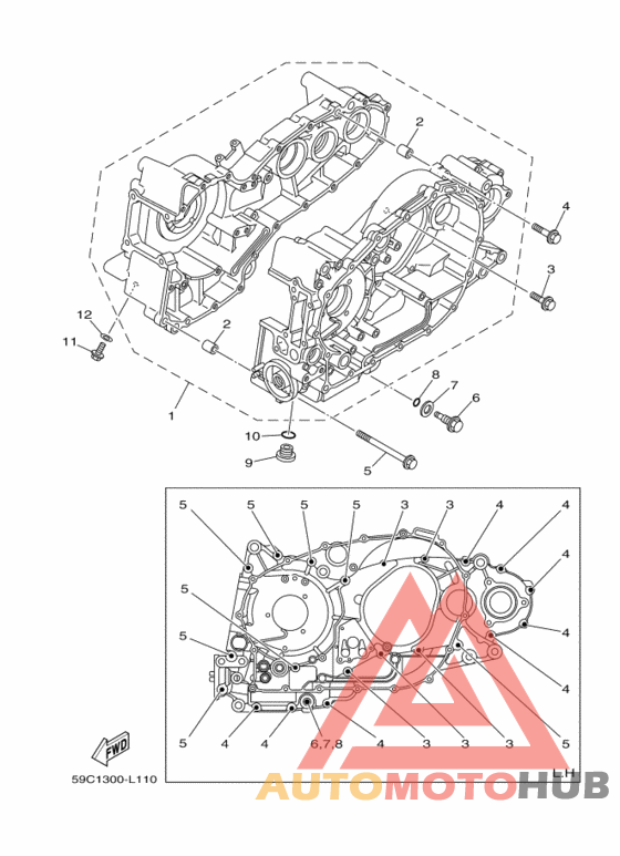 Картер двигателя