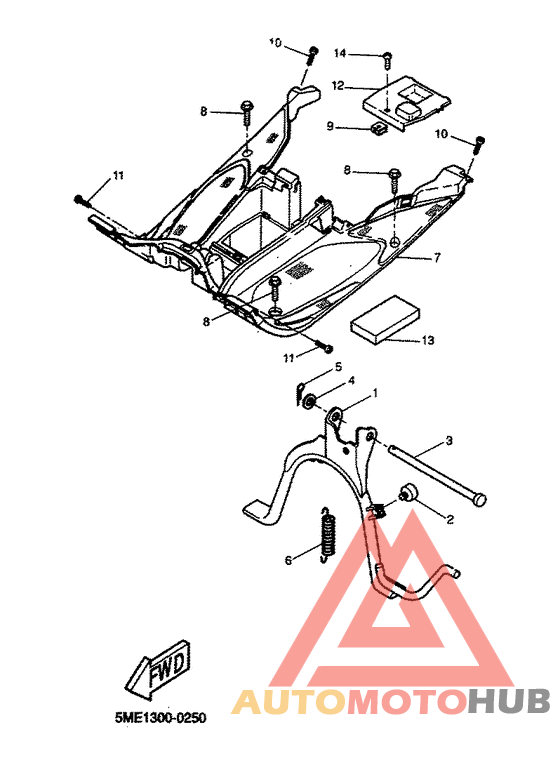 Stand. footrest