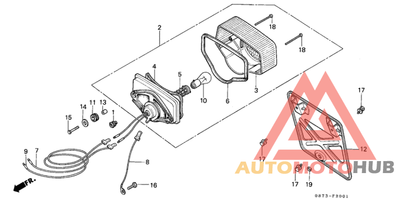 Taillight unit ass`y