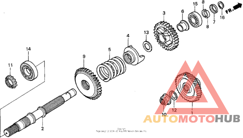 Вал ведущий
