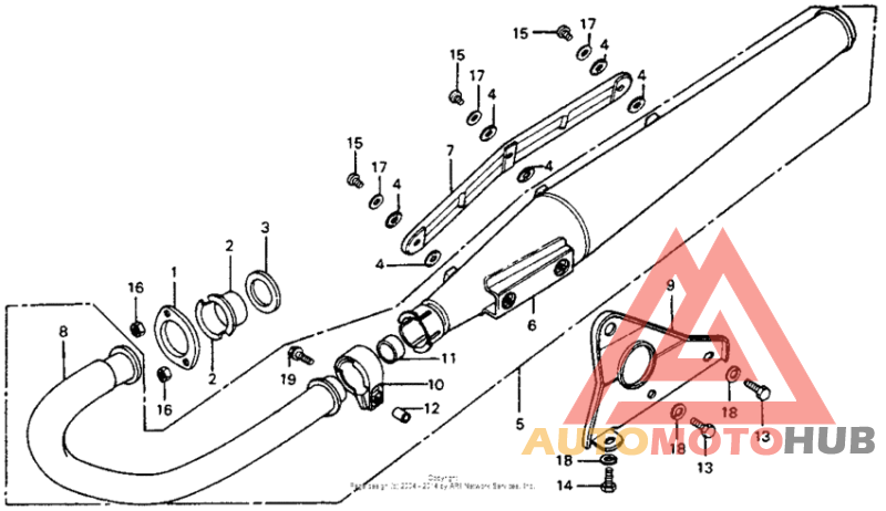 Muffler 76,78