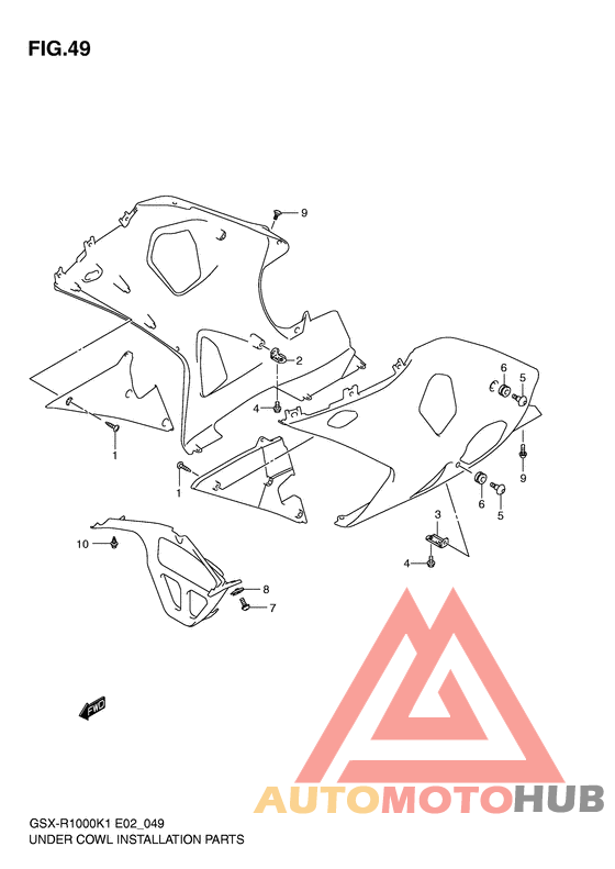 Installation parts
