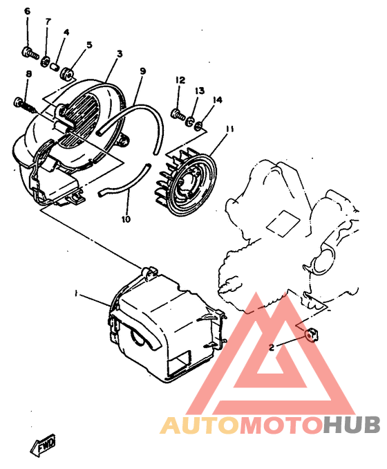 Кожух вентилятора