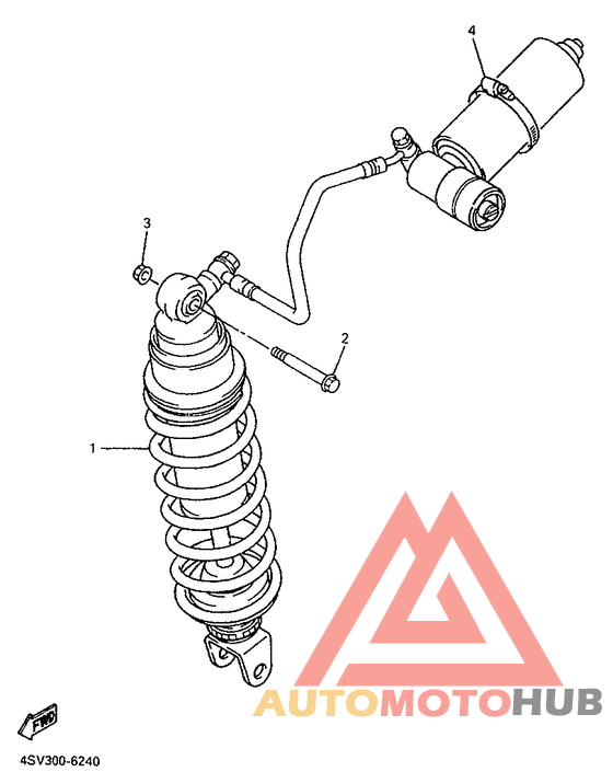Suspension trasera