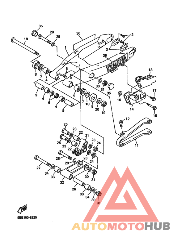 Задний рычаг и подвеска