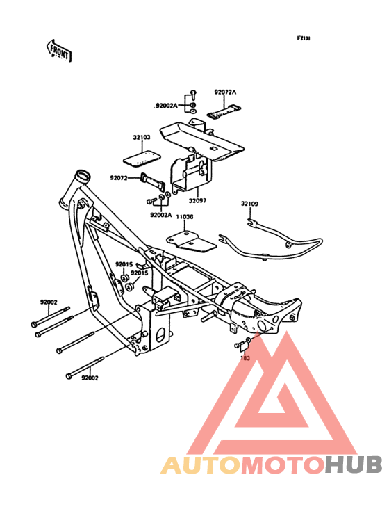 Рама ,крепежные детали
