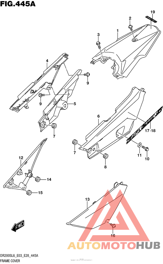 Обтекатель рамы