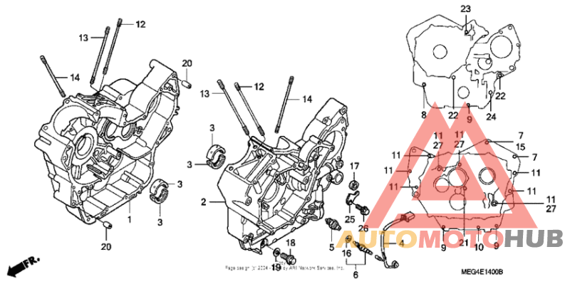 Картер двигателя