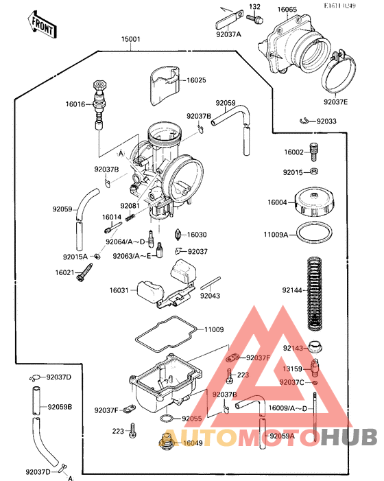 Carburetor assy