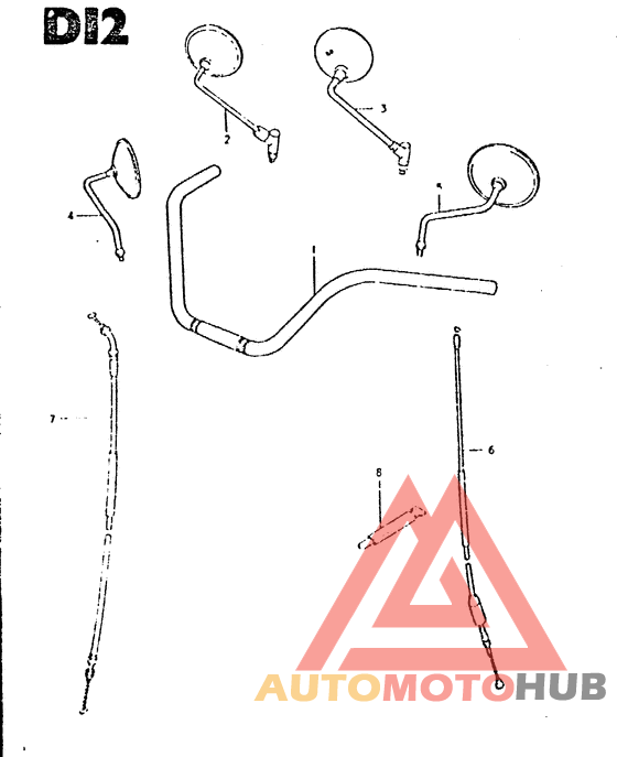 Handlebar - front fender