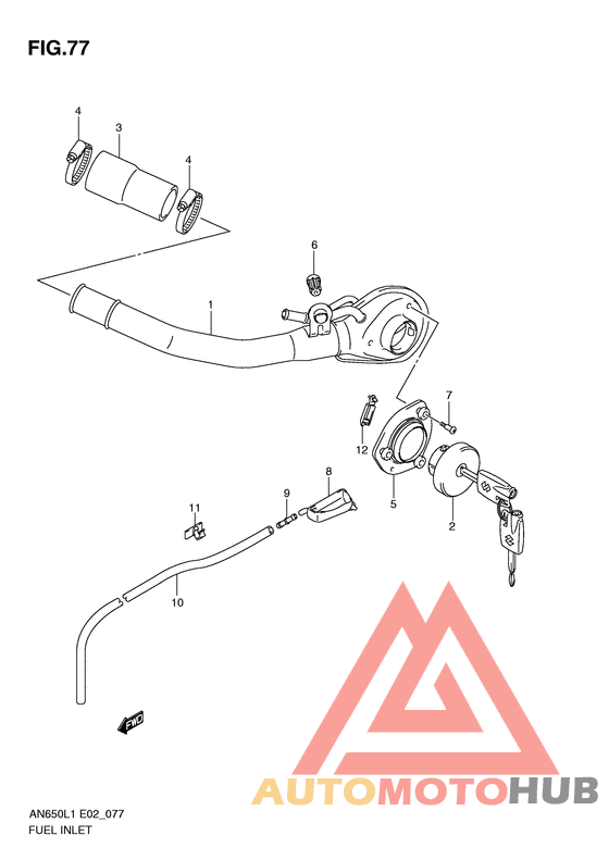 Fuel inlet
