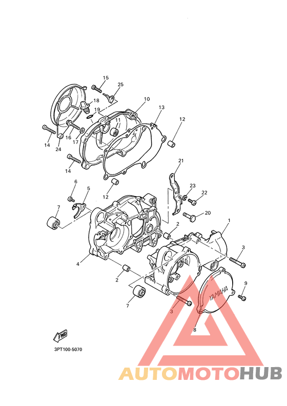 Картер двигателя
