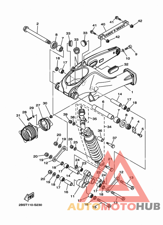 Rear arm & suspension