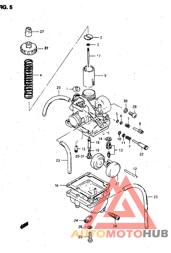 Carburetor assy