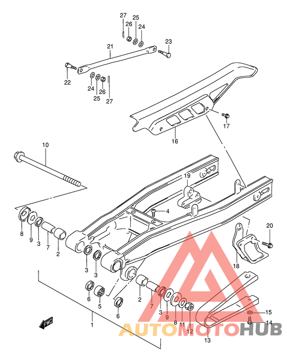 Маятник задний