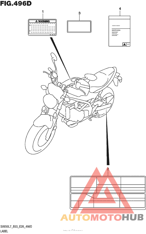 Label (Sv650Al7 E33)