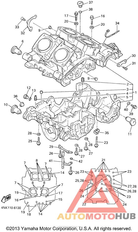 Картер двигателя