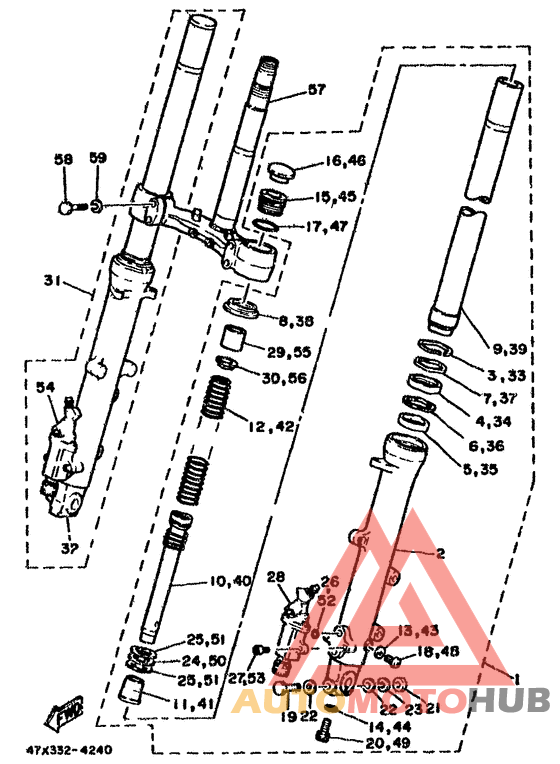Передняя вилка