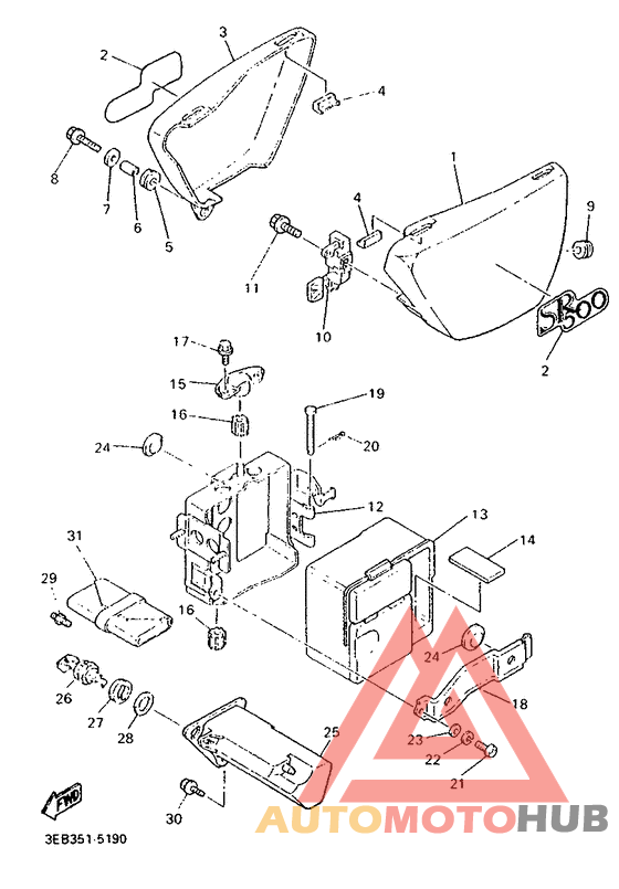 Боковые обтекатели