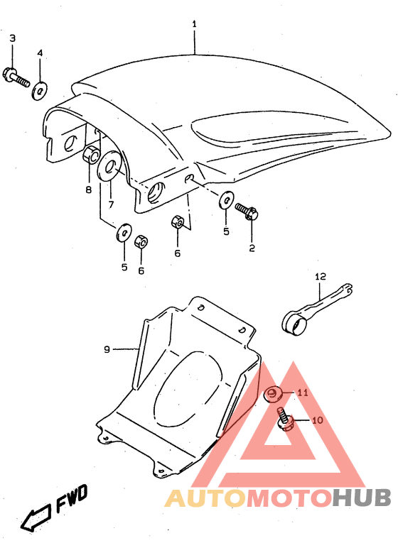 Заднее крыло