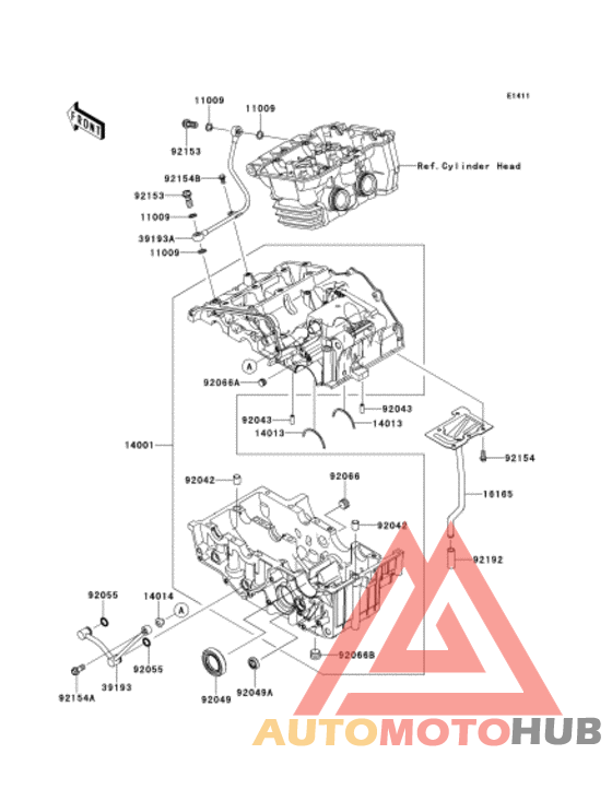 Картер двигателя