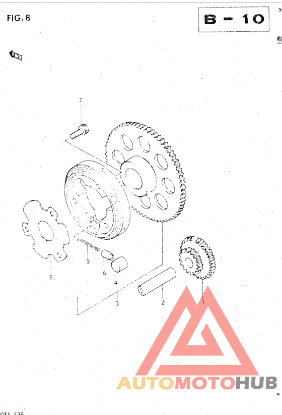 Муфта стартера