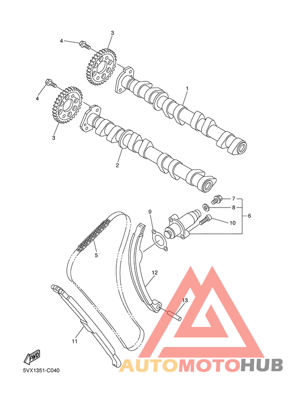 Camshaft & chain