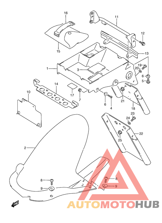 Заднее крыло